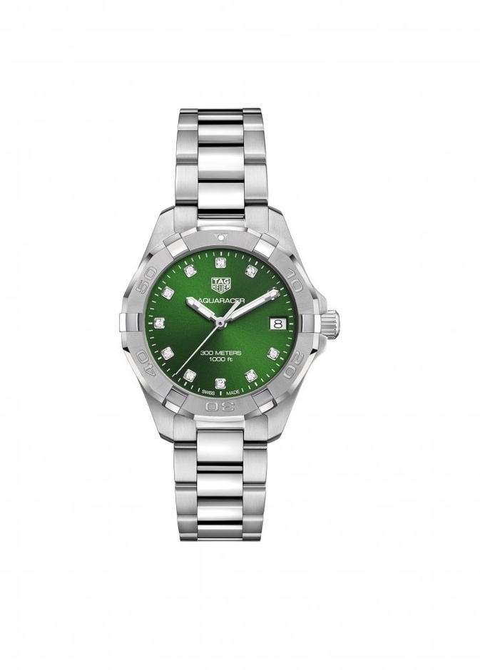 تاغ هوير أكواريسر الخضراء للرجال