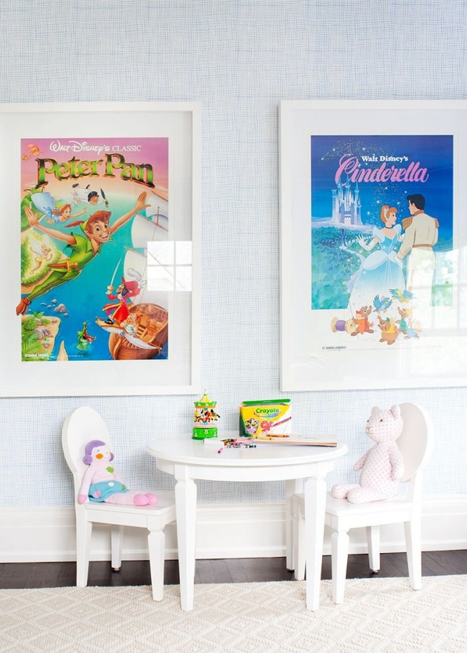 أجواء فيلم frozen يطغى على ديكور غرفة نوم بنات