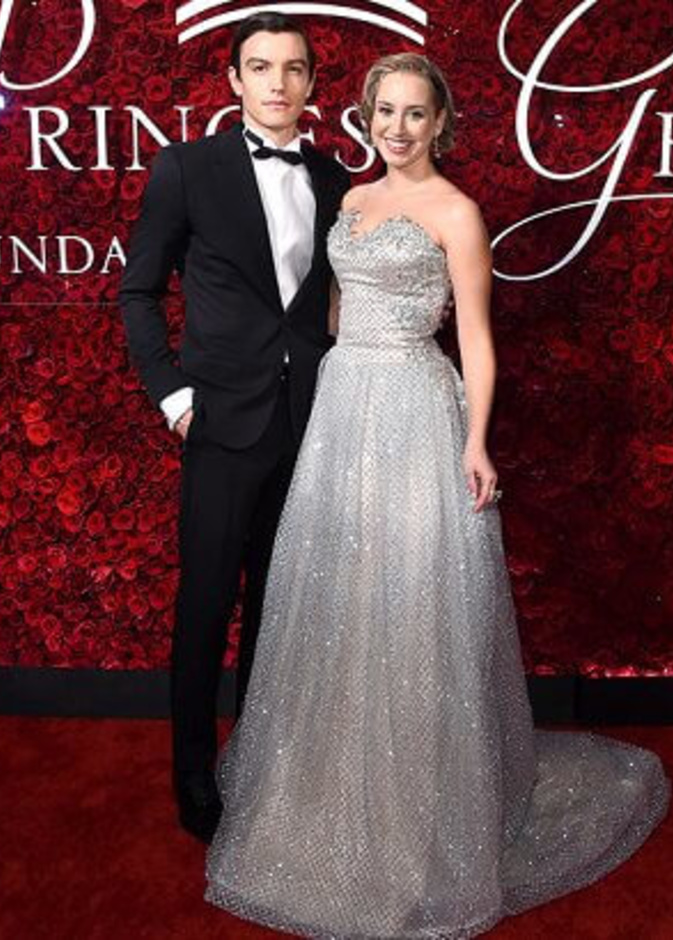  ياسمين غريس رافقت الأمير ألبرت الثاني إلى الحفل