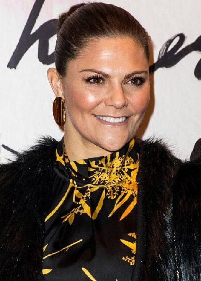 الأميرة فيكتوريا في حفل الذكرى السنوية الأربعين لقاعة حفلات بيروالهالين