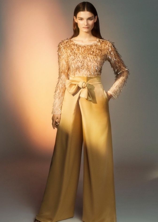Alberta Ferretti بنطلون للسهرة