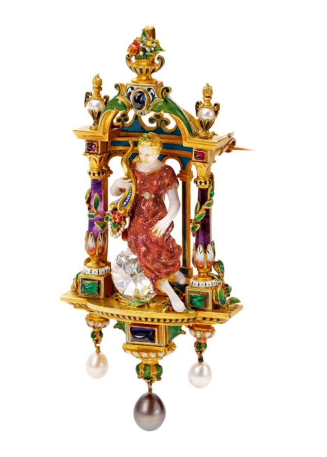 أقراط من هاري ونستون