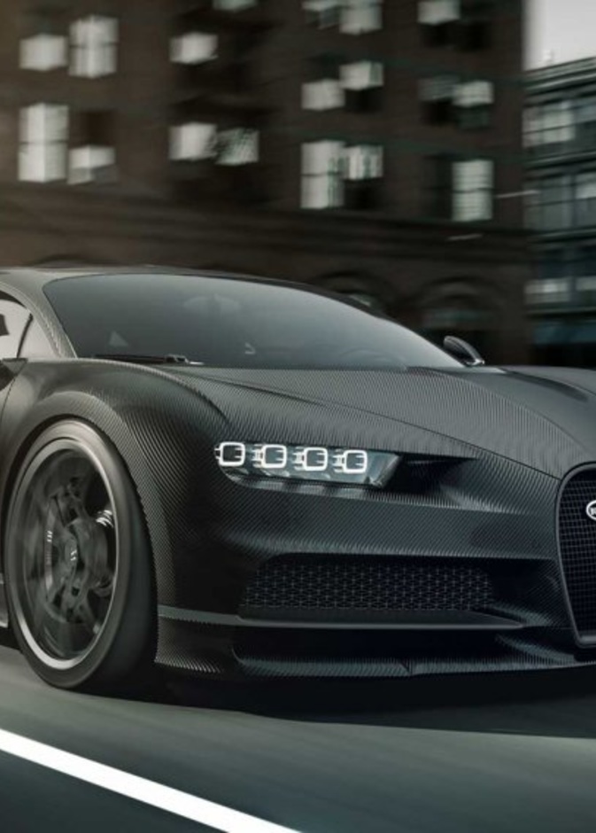  بوغاتي تحدد انتاج الإصدار المحدود Chiron Noire بـ 20 نسخة