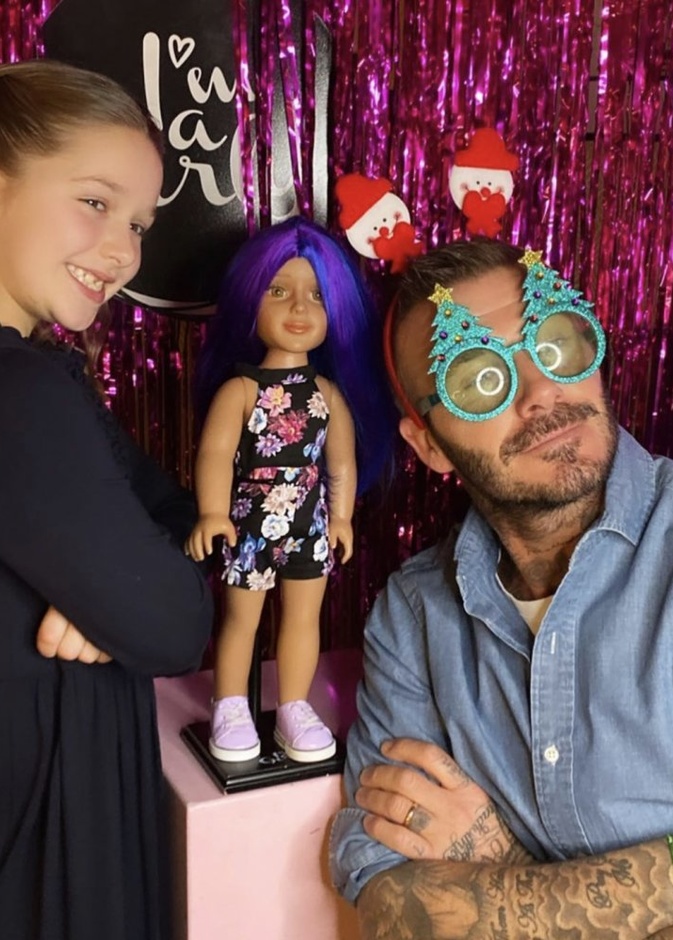 فيكتوريا بيكام تنشر صورة لطيفة تجمع زوجها ديفيد بيكام مع ابنتهما