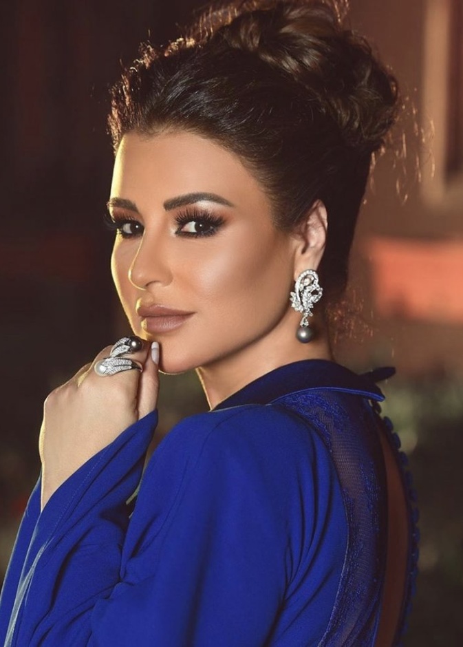 نانسي عجرم بمجوهرات من داماس Damas