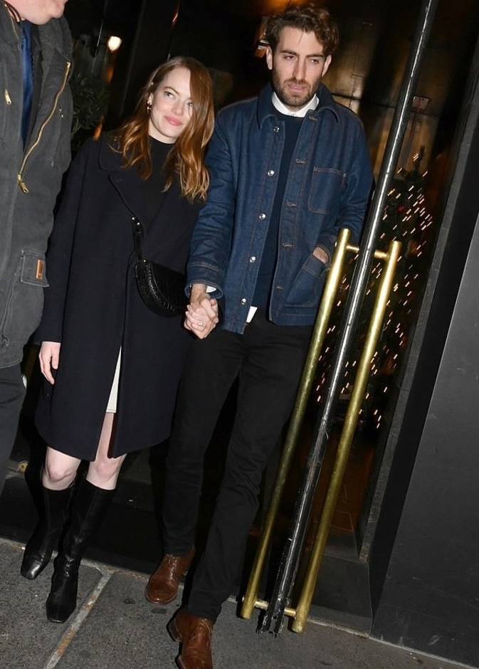 إيما ستون وخطيبها