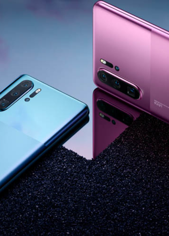 هاتف HUAWEI P30 Pro مع ساعة HUAWEI WATCH GT الأنيقة