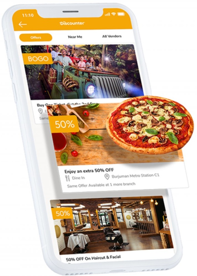 The Discounter تطبيق التنزيلات والأسعار المخفضة في الإمارات