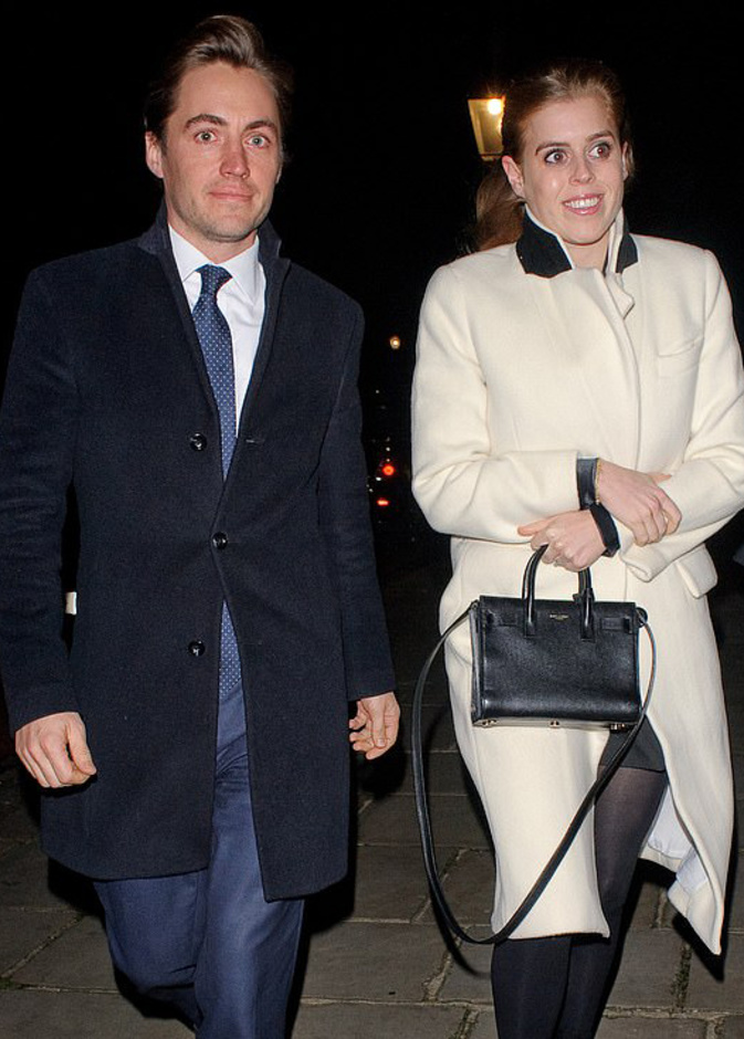 الأميرة بياتريس وخطيبها