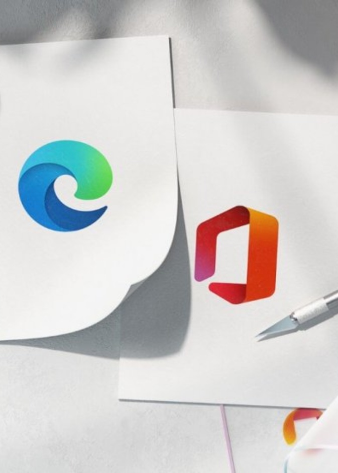 التصاميم الجديدة لعدد من ايقونات تطبيقات مايكروسوفت