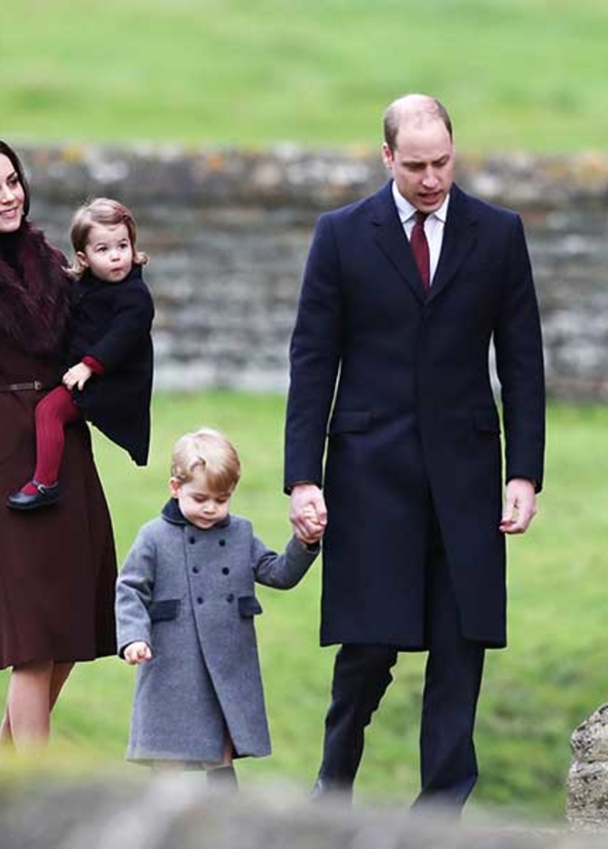 الأمير جورج والأميرة تشارلوت