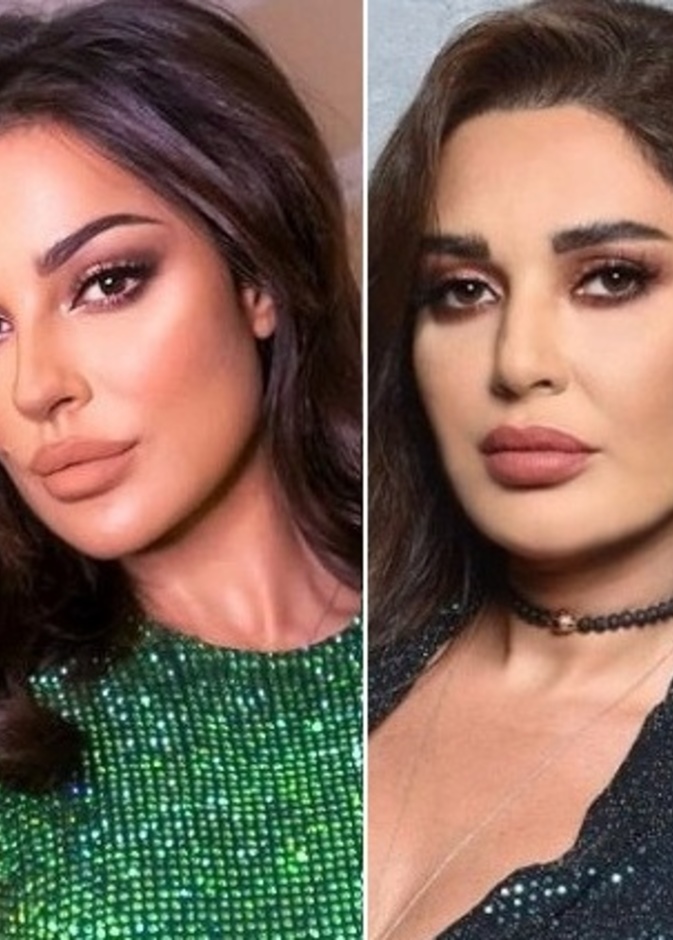 النجمتين سيرين عبد النور ونادين نجيم