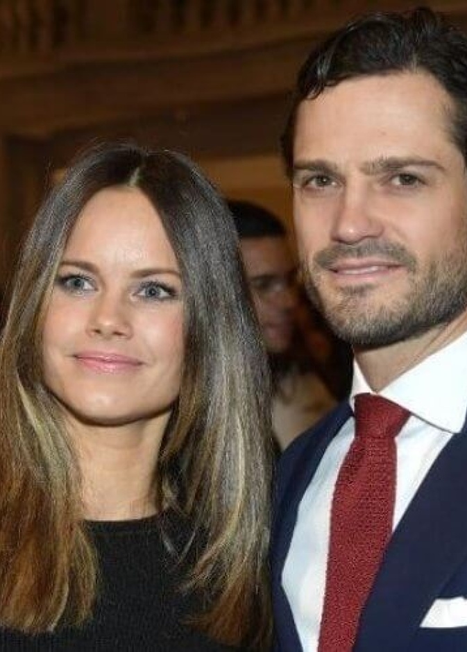 الأمير كارل فيليب والأميرة صوفيا في حفل موسيقي بمناسبات نهاية العام