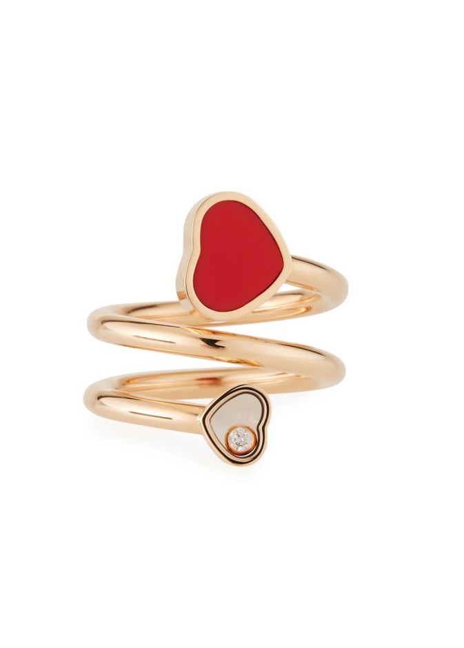 خواتم ذهب عقيق احمر للعروس من دار Bvlgari