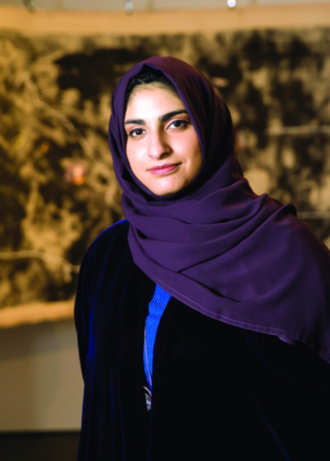 سارة أبو عبدالله تفتتح معرضها الشخصي 