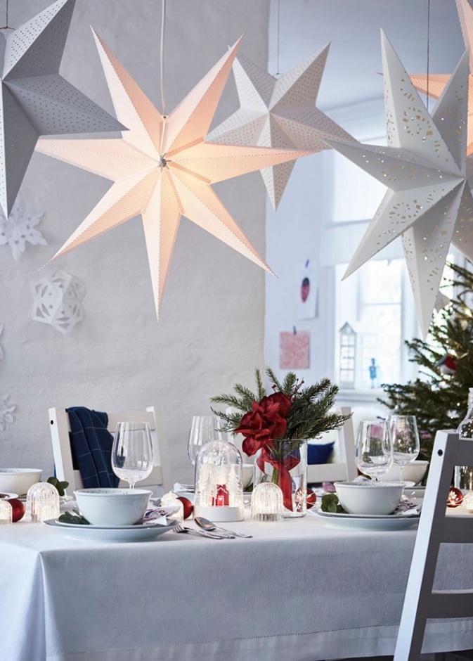 _ألوان العيد المبهجة في ديكورات مائدة طعام 2020