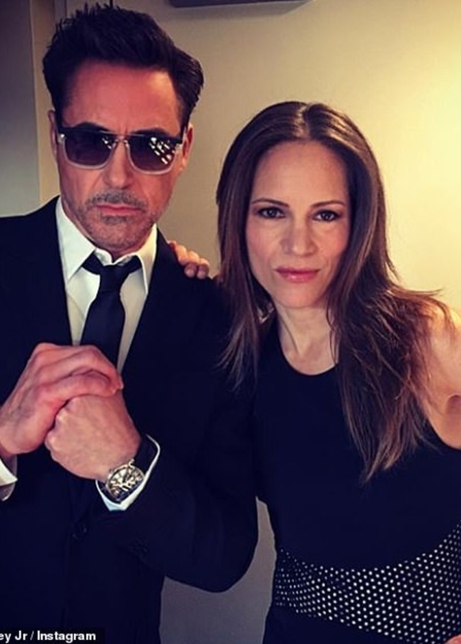 روبرت داوني جونيور و زوجته 