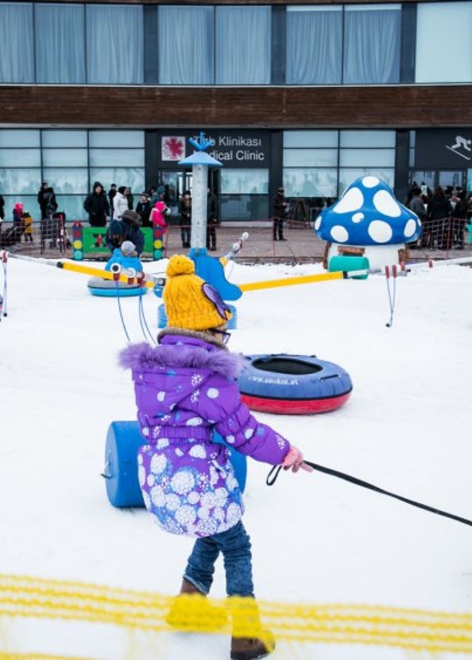 المنطقة المخصصة للاطفال في شاهداغ