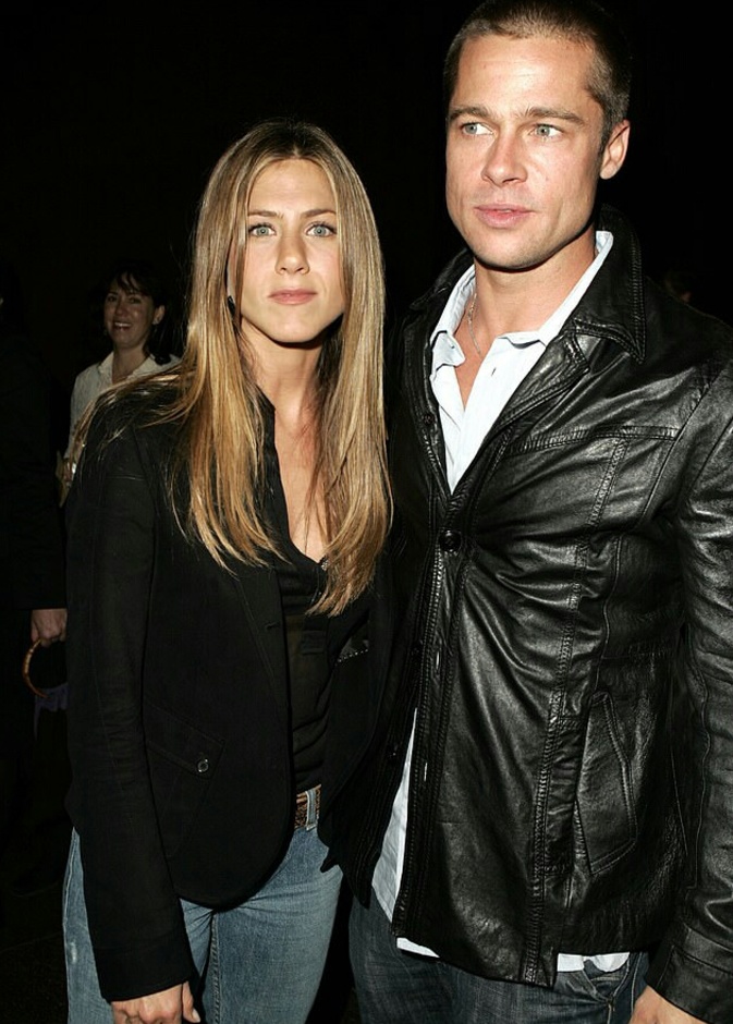 براد بيت و جينيفر انيستون 