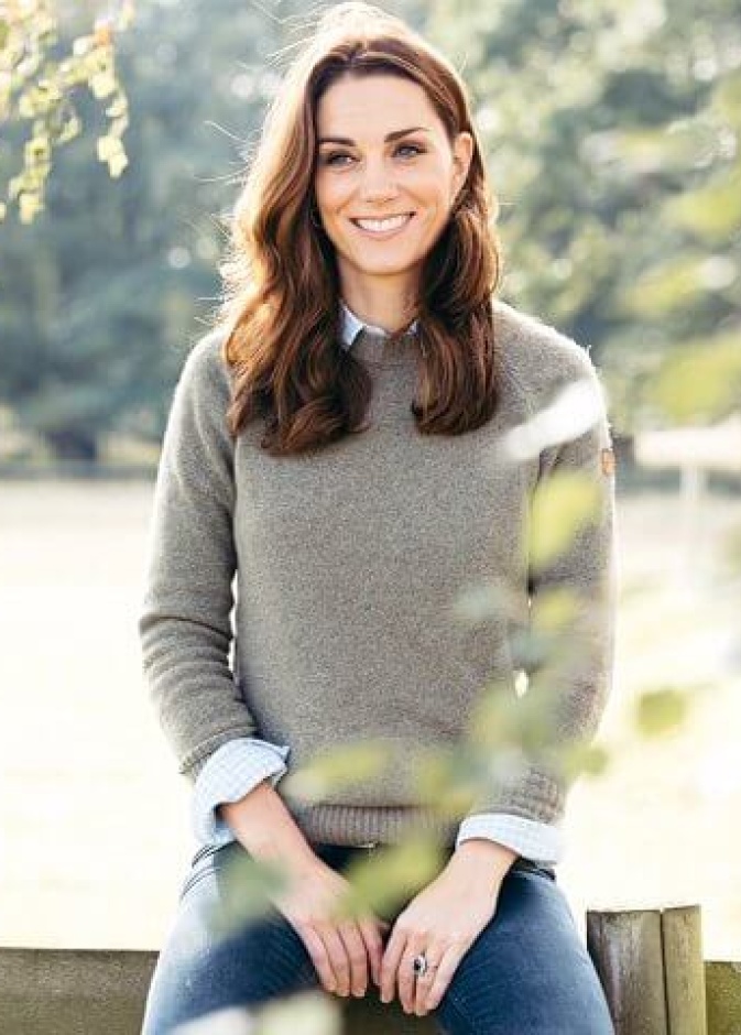 الصورة الرسمية الجديدة لكيت ميدلتون بمناسبة عيد ميلادها الثامن والثلاثين