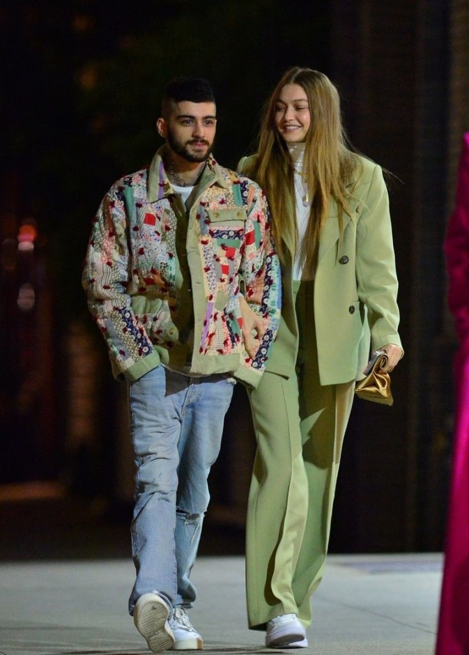 عودة جيجي حديد إلى حبيبها السابق زين مالك واحتفالهما بعيد ميلاده في نيويورك أمس