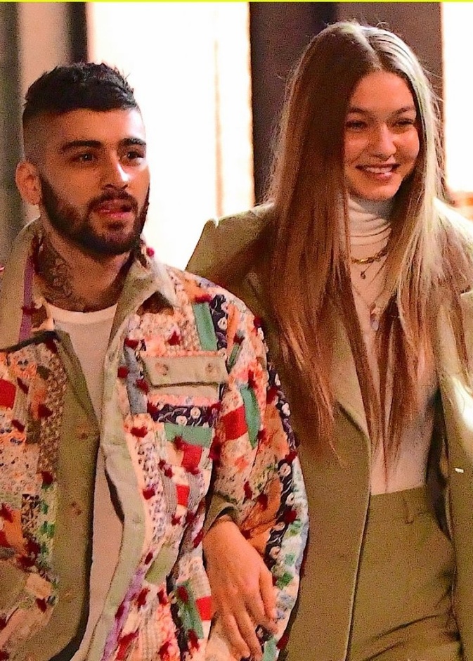 زين مالك و جيجي حديد