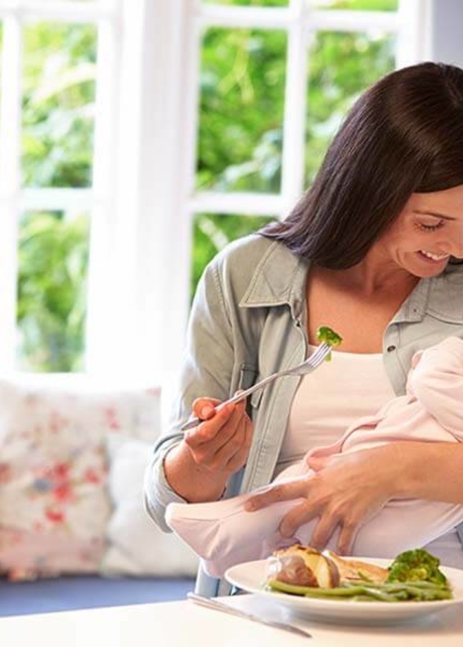 تاثير رجيم ما بعد الولادة على الرضاعة الطبيعية