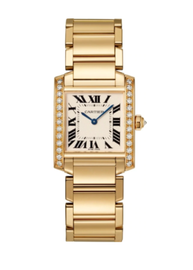 ساعات نسائية من الذهب الاصفر 