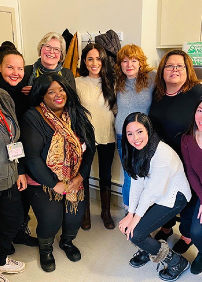 ميغان ماركل تزور ملجأ للنساء في فانكوفر