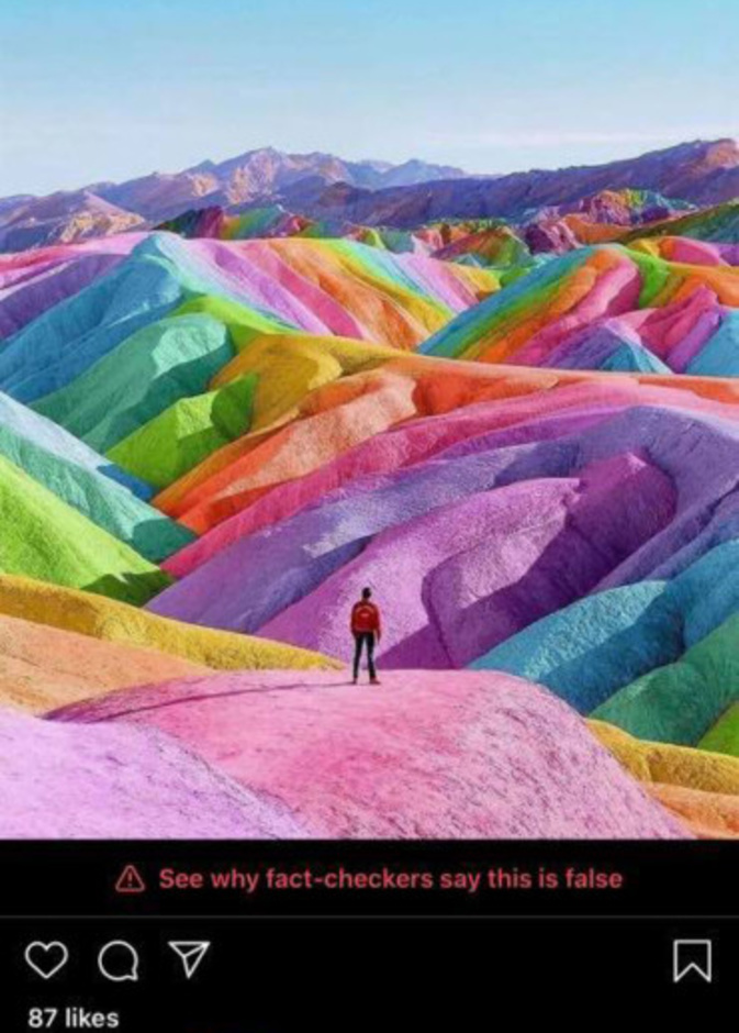 انستقرام Instagram يحجب الصور المفبركه!