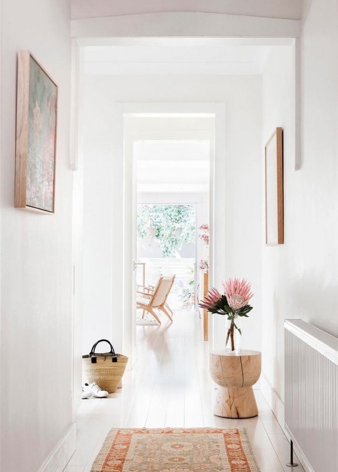  ديكورات ممرات منزل عصري بروعة ألوان الباستيل