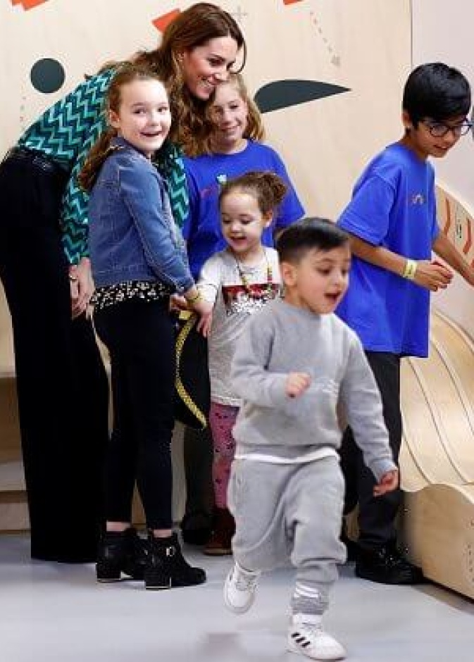 كيت ميدلتون تطلق مشروع استطلاع ضخم عن الطفولة