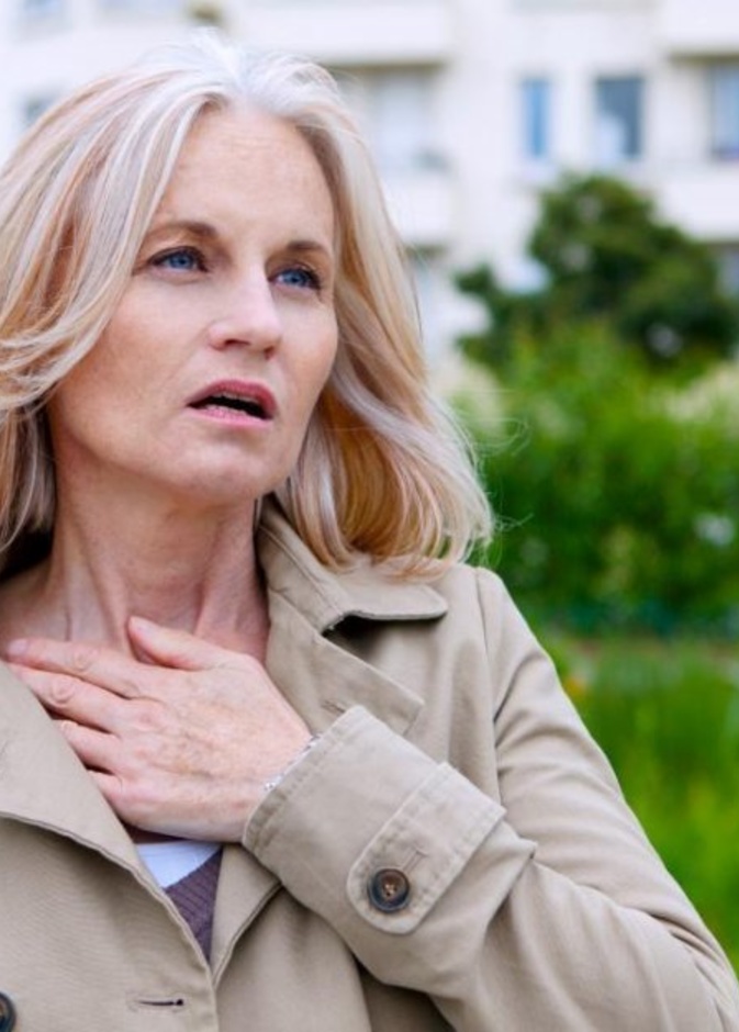 الانسداد الرئوي يسبب أمراض القلب لدى النساء