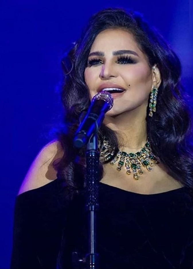 اطلالة الفنانة أحلام الجمالية في ختام موسم الرياض بالسعودية