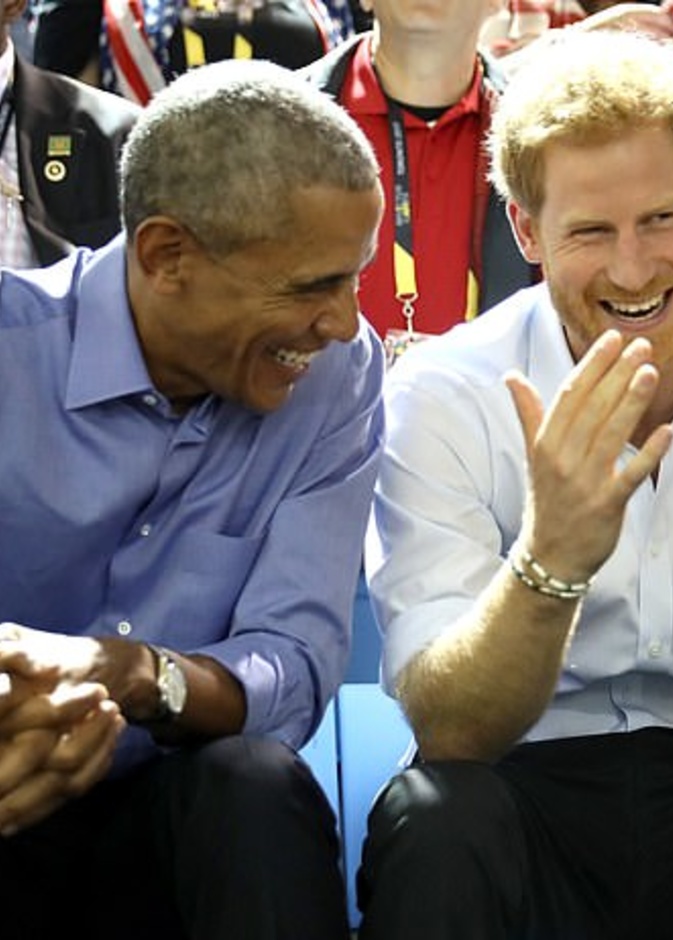 الامير هاري واوباما