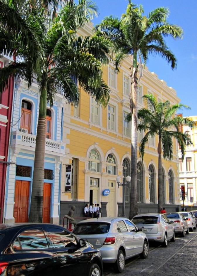 المباني الملونة في ريسيفي القديمة