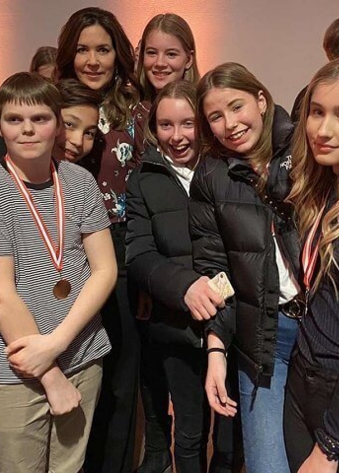 الأمير ماري في حفل جوائز للإعلام لعام 2020