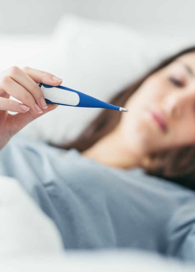 شهدت درجة حرارة الجسم انخفاضا مع مرور الزمن