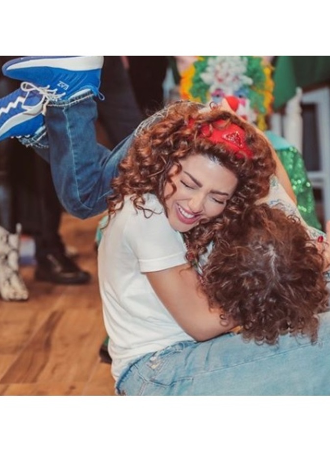 صورة عفوية لطيفة تجمع ميريام فارس مع ابنها جايدن في عيده الرابع 