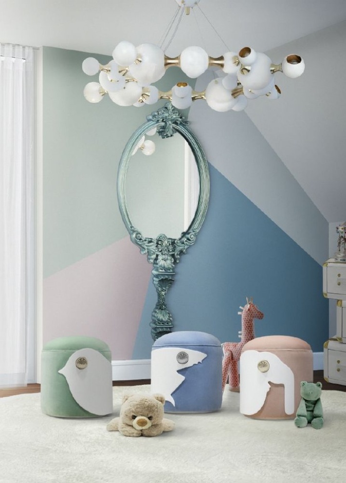 الخيم والأقمشة لديكورات غرف أطفال مميزة