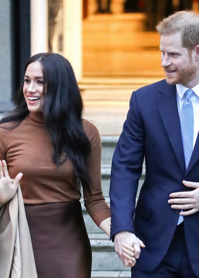 الأمير هاري وزوجته ميغان ماركل
