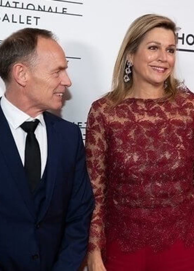 الملكة ماكسيما في العرض العالمي لباليه Frida