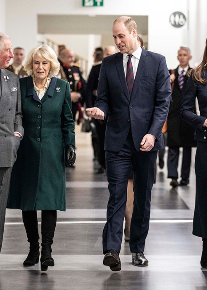  الأمير وليام وكيت ميدلتون ينضمان إلى الأمير تشارلز ودوقة كورنوال في مهمة جديدة