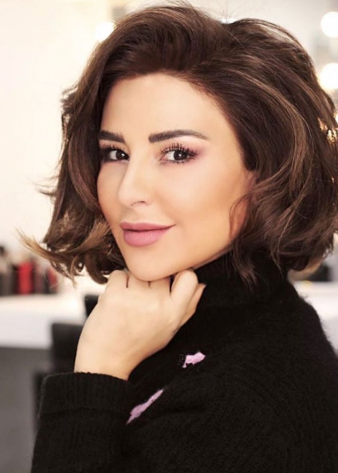 نادين نجيم ستطل بالغرة القصيرة في مسلسلها عشرين عشرين