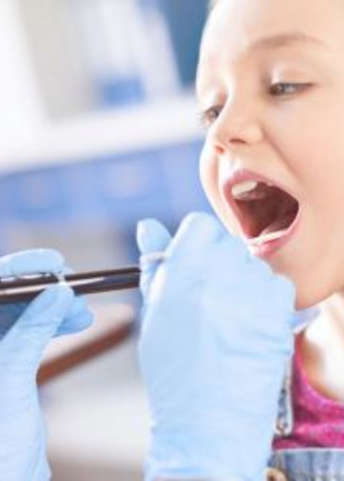 التهاب اللوزتين المتكرر عند الاطفال 