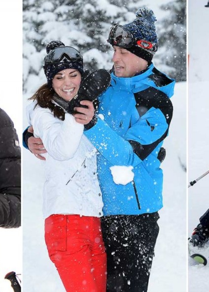 التزلج على الجليد.. هواية تجمع سيدات العائلات الملكية 