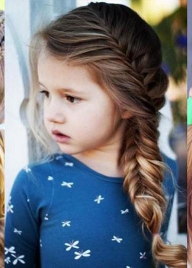 تسريحات شعر بنات للمدرسة بسيطة