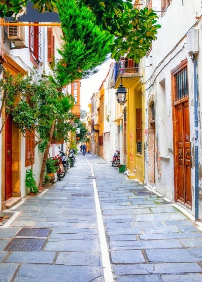 جمال الأجواء في كريت