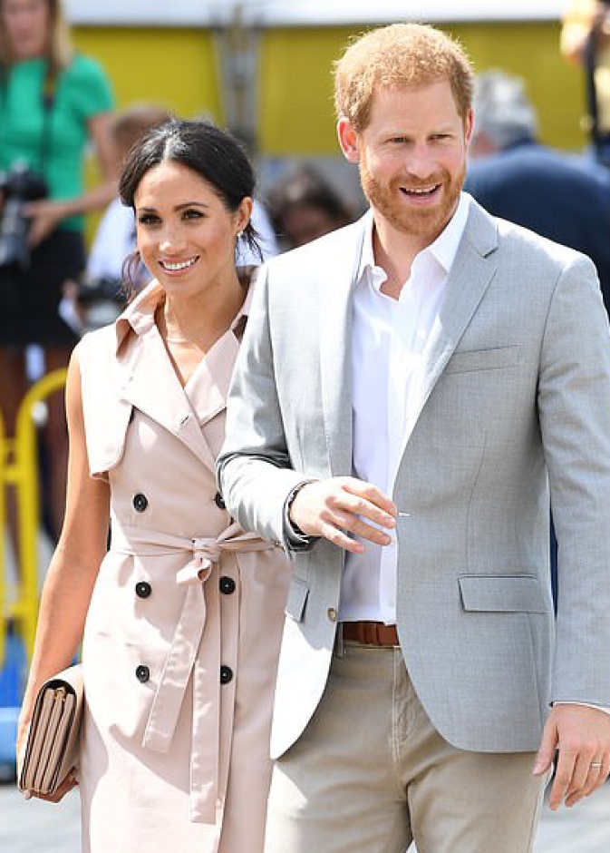 الأمير هاري وزوجته ميغان ماركل