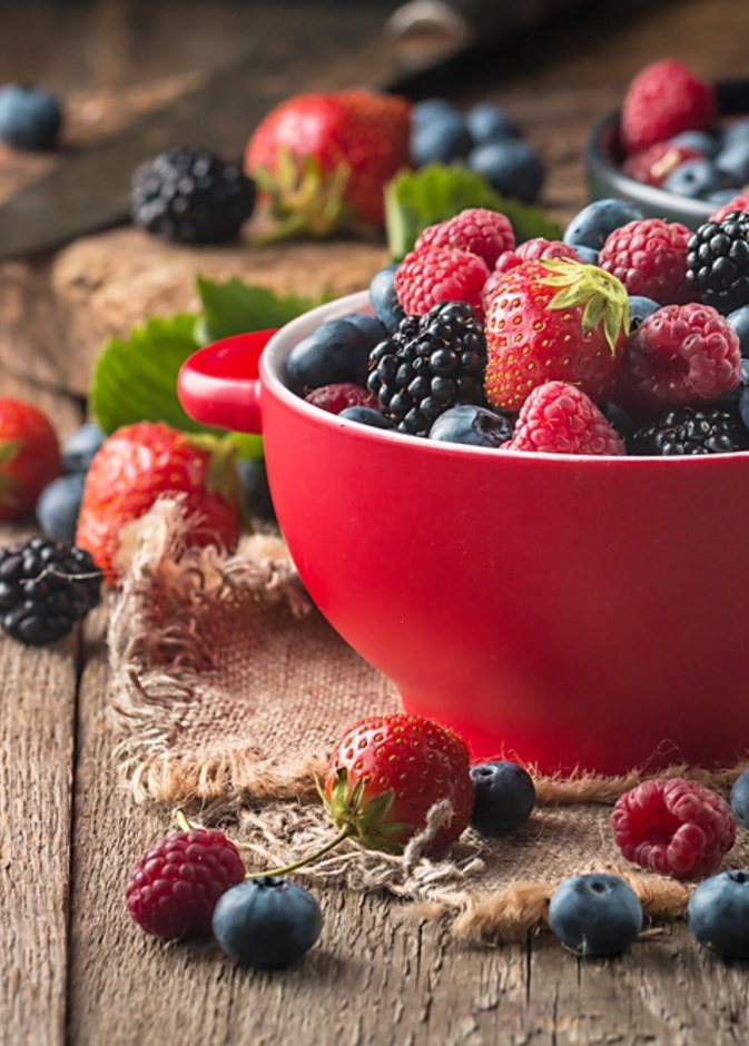 التوت غني بمضادات الاكسدة التي تحارب الامراض والشيخوخة